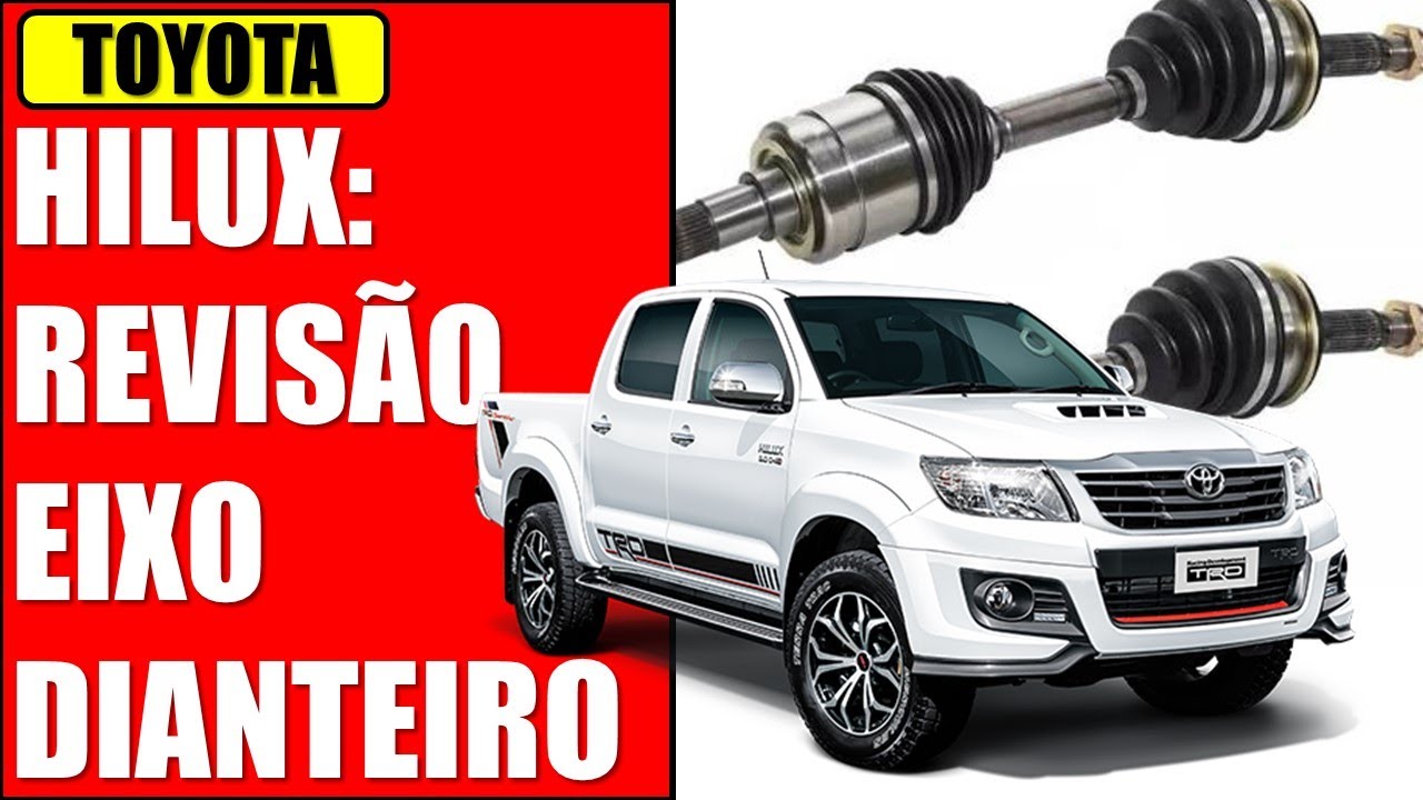 EP. 253 // Toyota HILUX: Serviço Suspensão e Revisão Eixo Dianteiro Homocinética/Trezeta