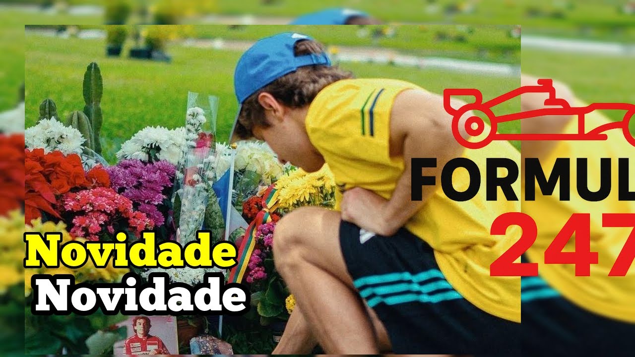 Impossivel:F1: Antonelli visita túmulo de Senna em São Paulo
