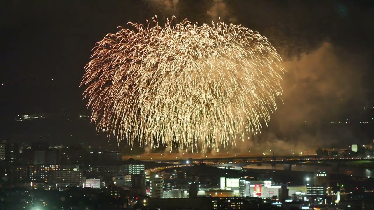 【4K】筑後川花火大会 2025