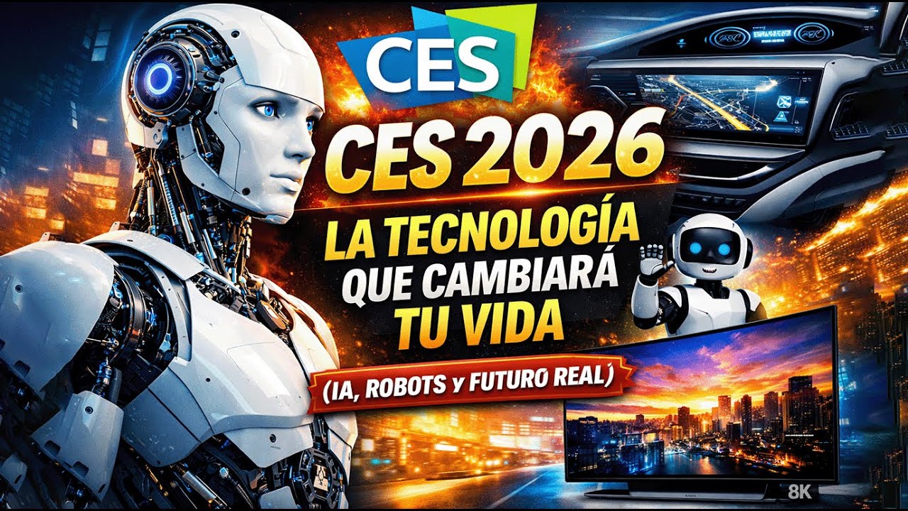 CES 2026 🔥 La tecnología que cambiará tu vida (IA, robots y el futuro real)