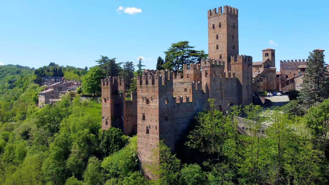Visconti Rocca of Castell'Arquato, Castell'Arquato, Piacenza, Emilia-Romagna, Italy, Europe