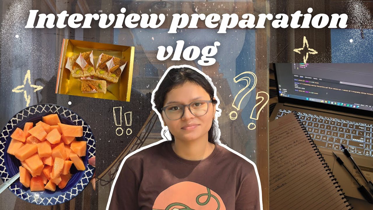 MBA interview praparation vlog