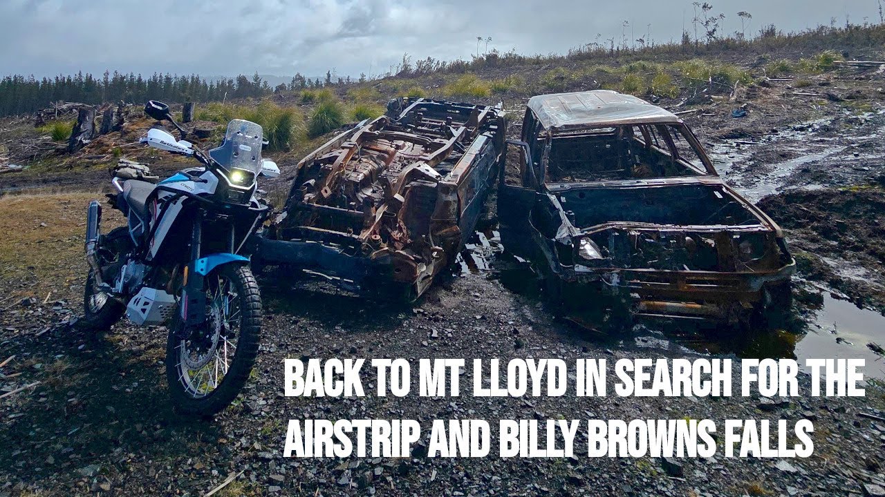 Back to MT Lloyd in search for the Airstrip and Billy Browns Falls | CFMOTO 450MT