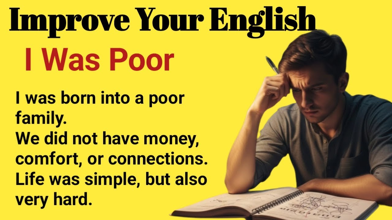 From Poor to Confident: How Learning English Changed My Life #learnenglishthroughstory #englishstory