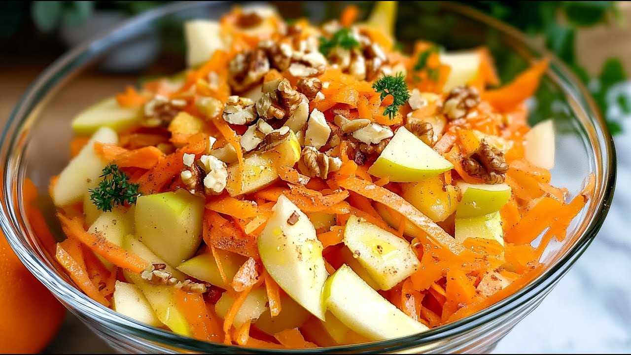 Chicorée Salat mal anders mit einer Geheimzutat in 5 Minuten! Mit Orange, Apfel & leckerem Dressing