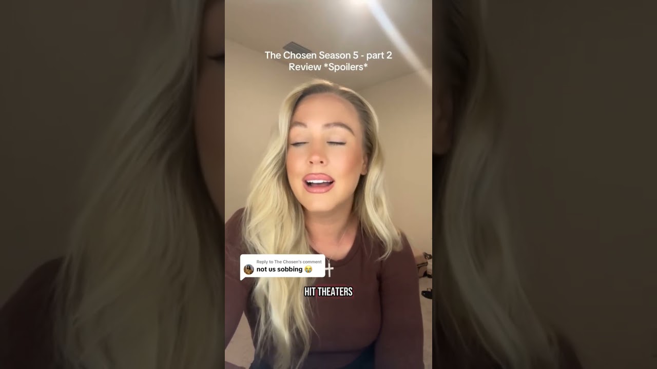 Replying to @The Chosen Did I miss anything? What were yalls favorite moments? 