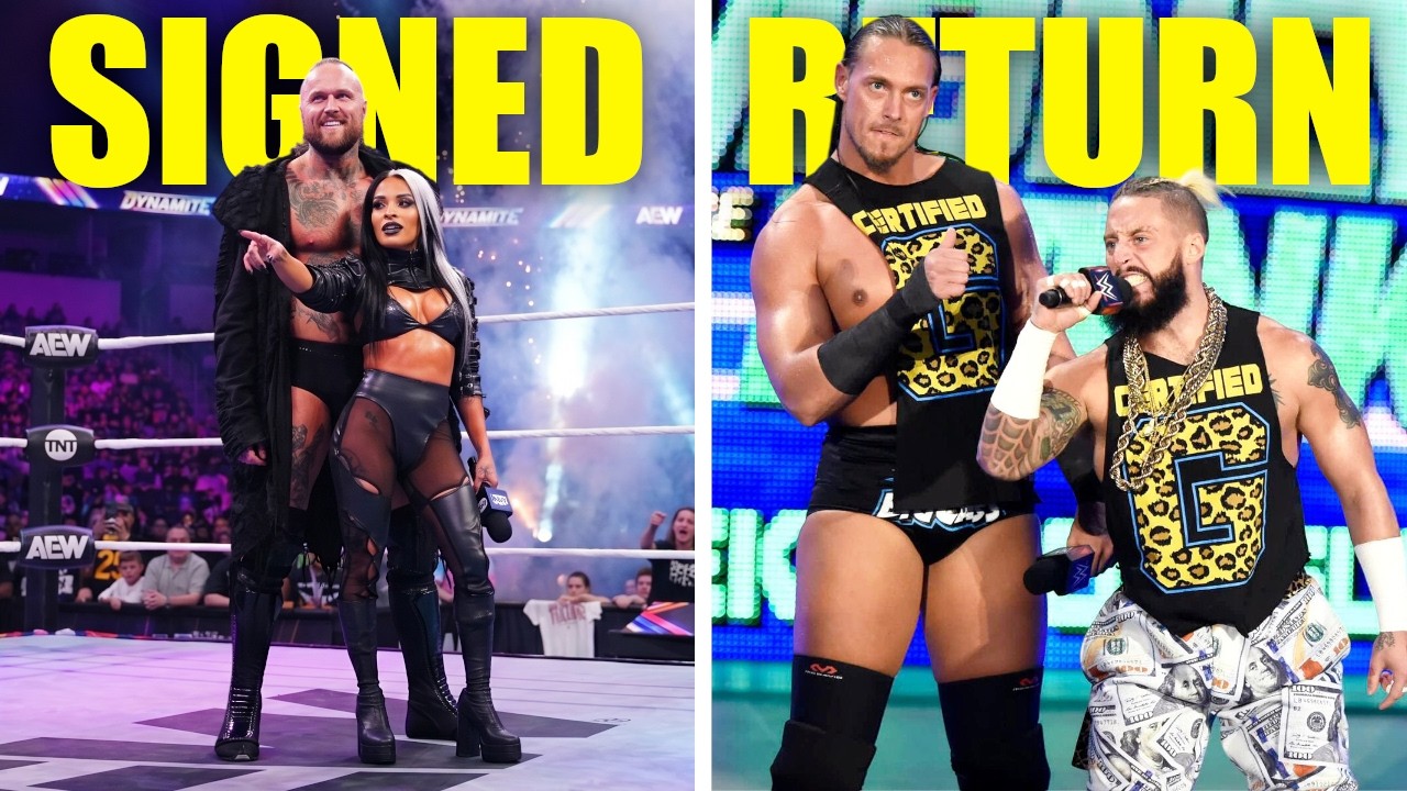 BREAKING: Aleister Black & Zelina Sign With AEW...SHOCK WWE RETURN...Big Cass & Enzo Amore