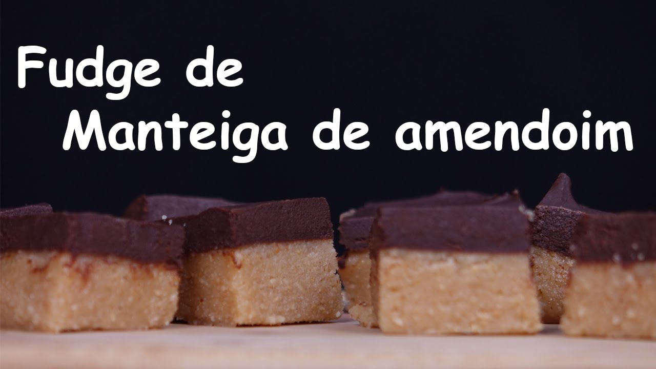 Fudge de manteiga de amendoim