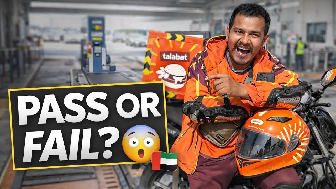 Dubai Bike Test Kasari Huncha? 🇦🇪 | RTA Renewal Process for Riders #shivabasel 