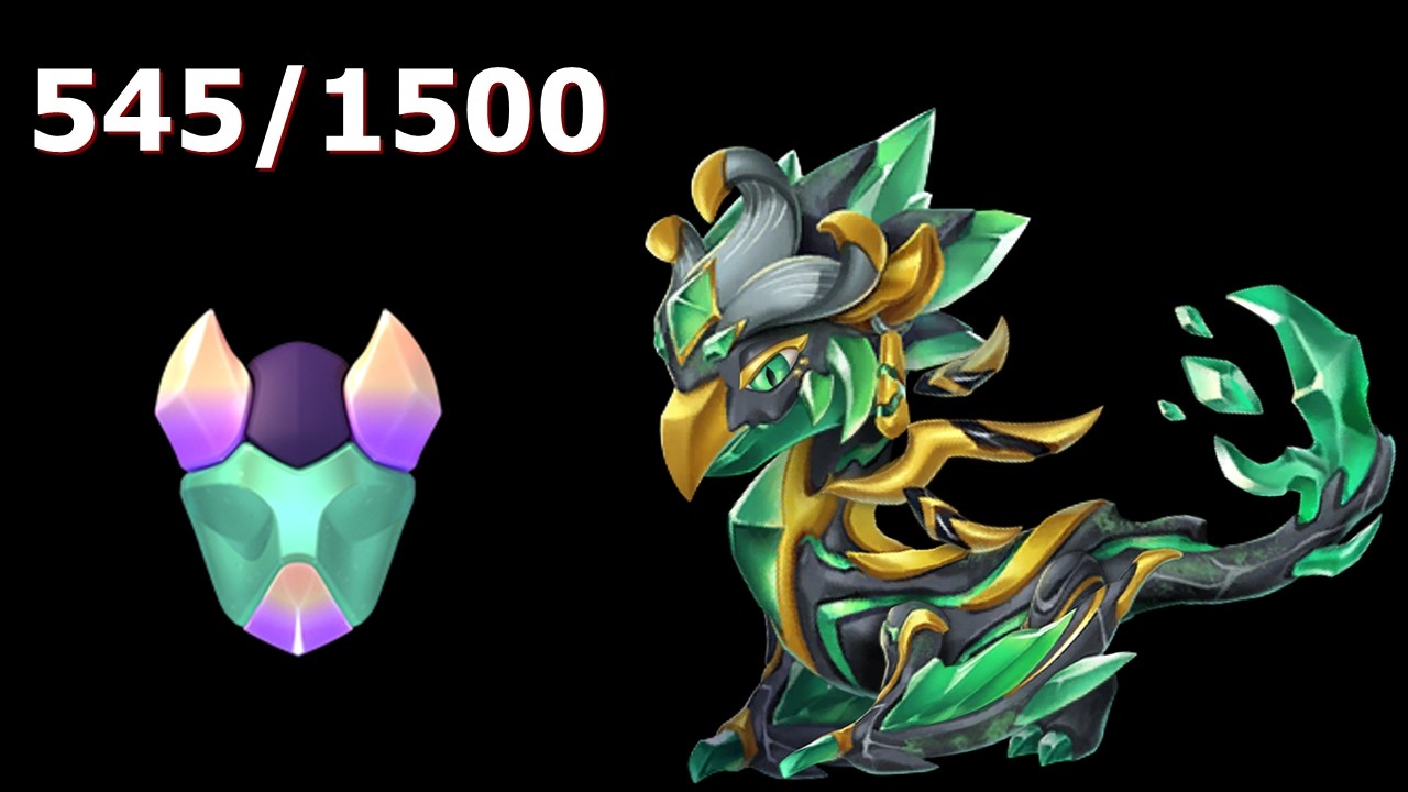 545/1500 talisman for Terracine Dragon | Luxor ancient prism event | DML