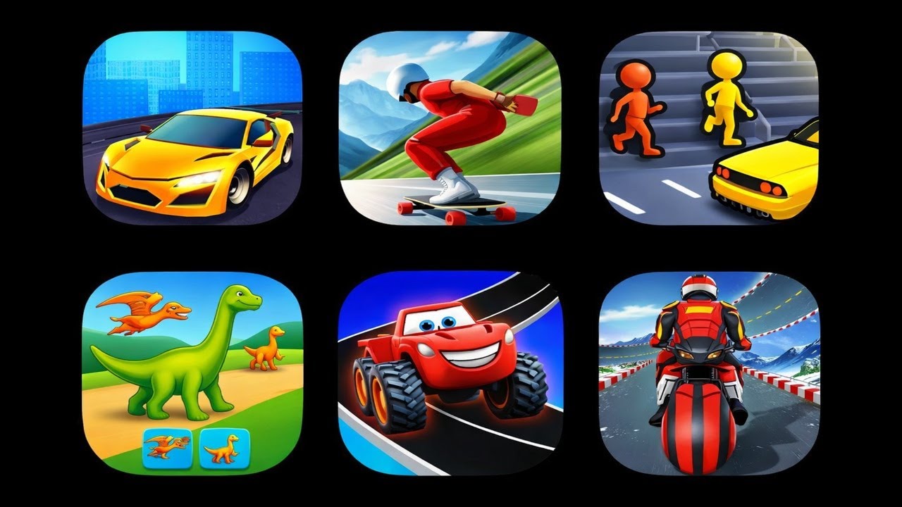 I Played Race Master 3D, Downhill Race, Bike Race, Shape Transform, Dino Shifting & Car Race 3D