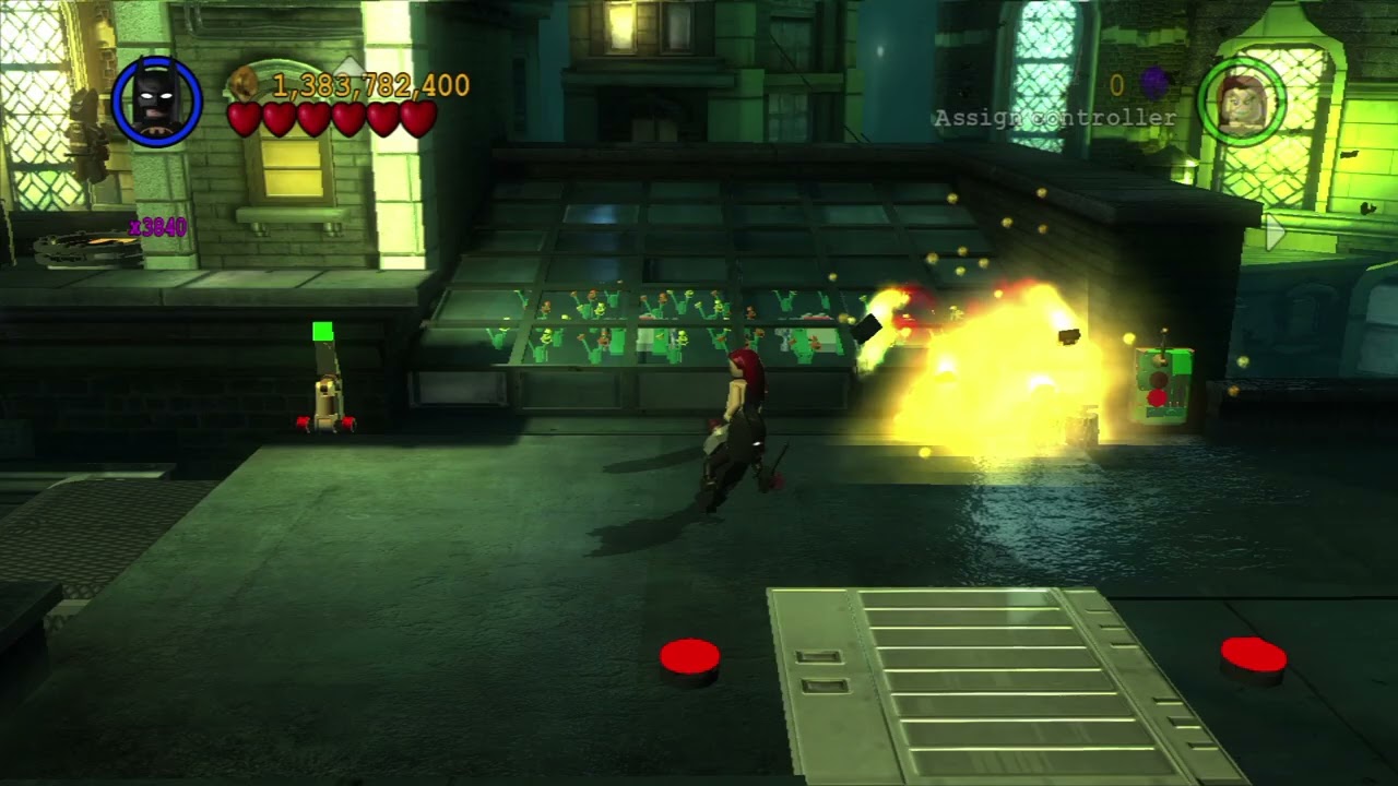 Lego Batman: The video game (100% guide) The Heroes chapter two free play!