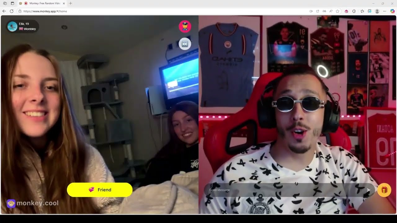 Gooba Live Monkey App | ma9tla dho7ek ma lbnet ( PART1)