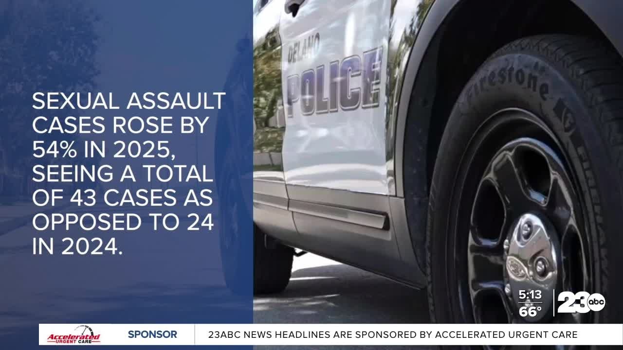 Sexual Assault Cases Rise 54% in Delano Despite Overall Crime Decline