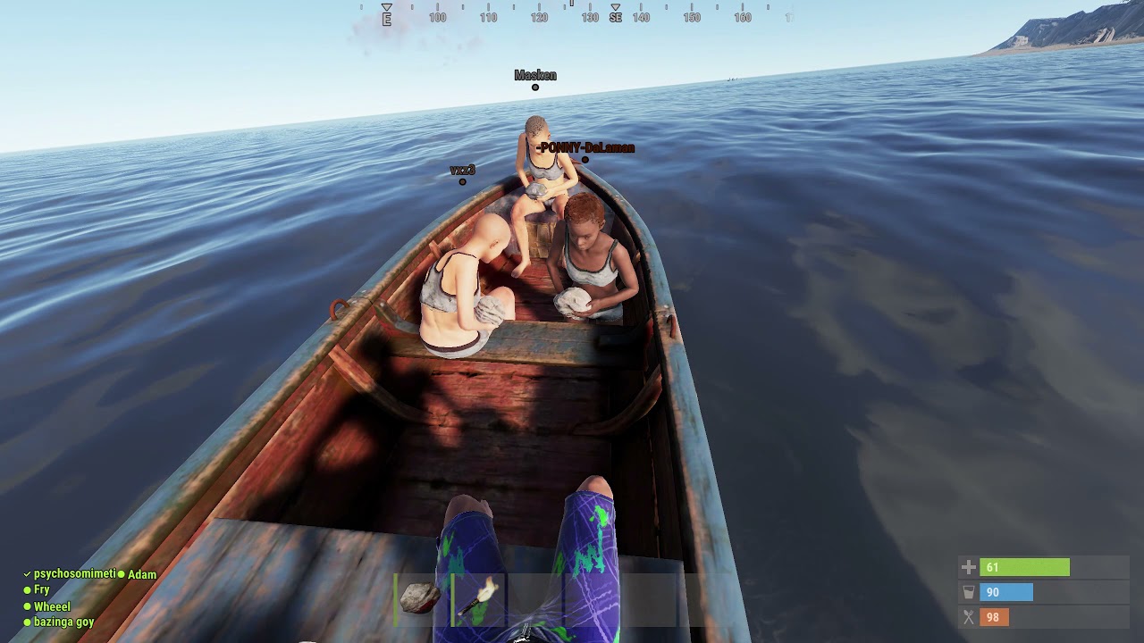 LEAVE TEAM OR NO FRIEND (Rust)