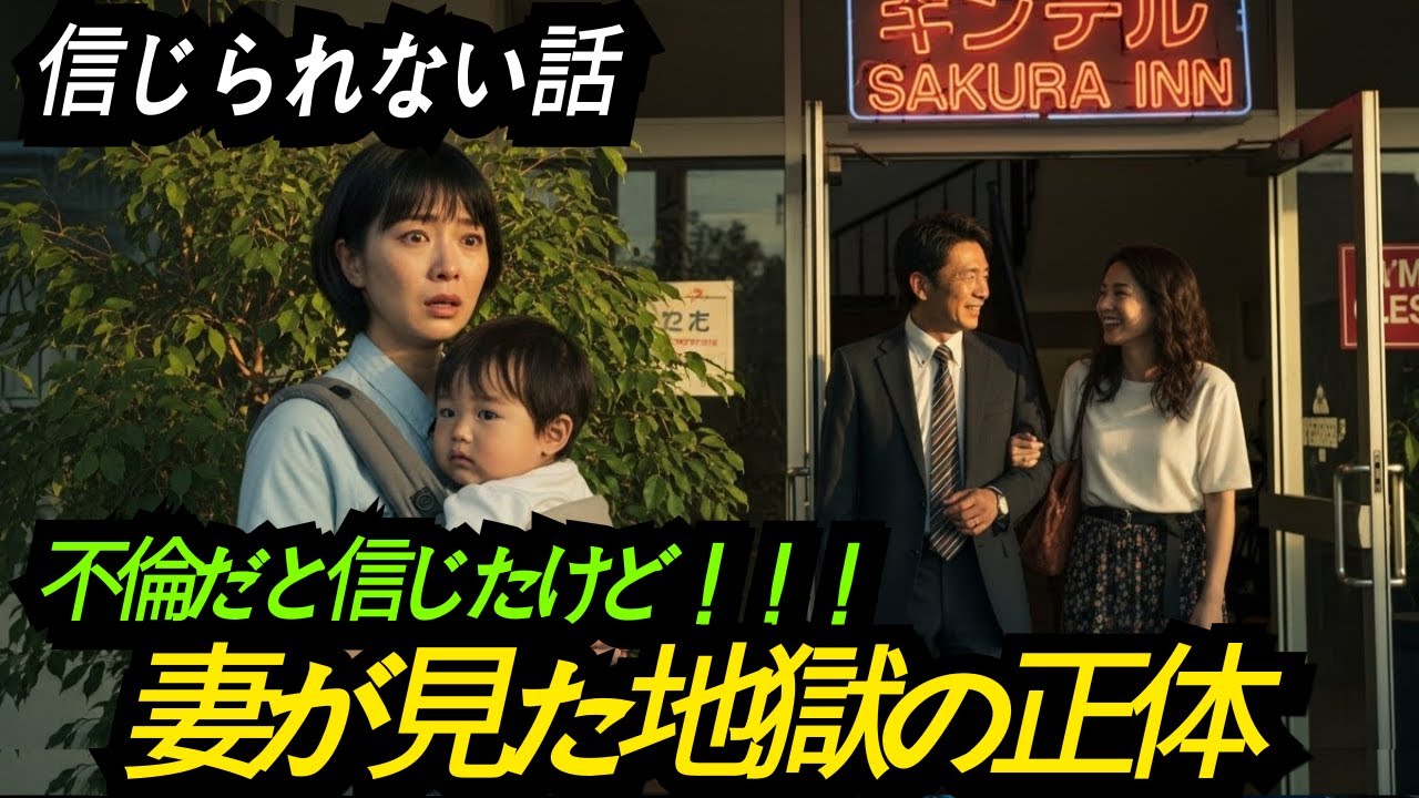 不倫と信じた妻が見た地獄の正体｜実話に基づく衝撃の事件簿｜オーディオブック