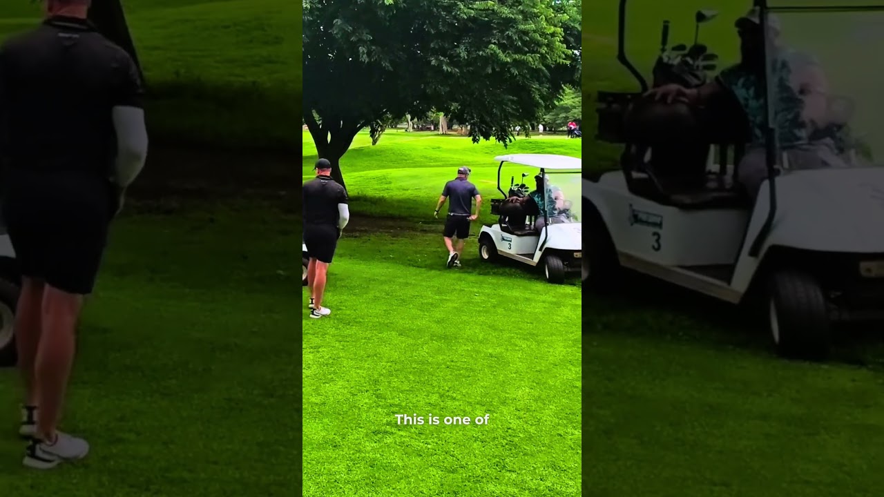 Africa’s Most followed golfer,  tours the top 100 golf courses in South Africa 