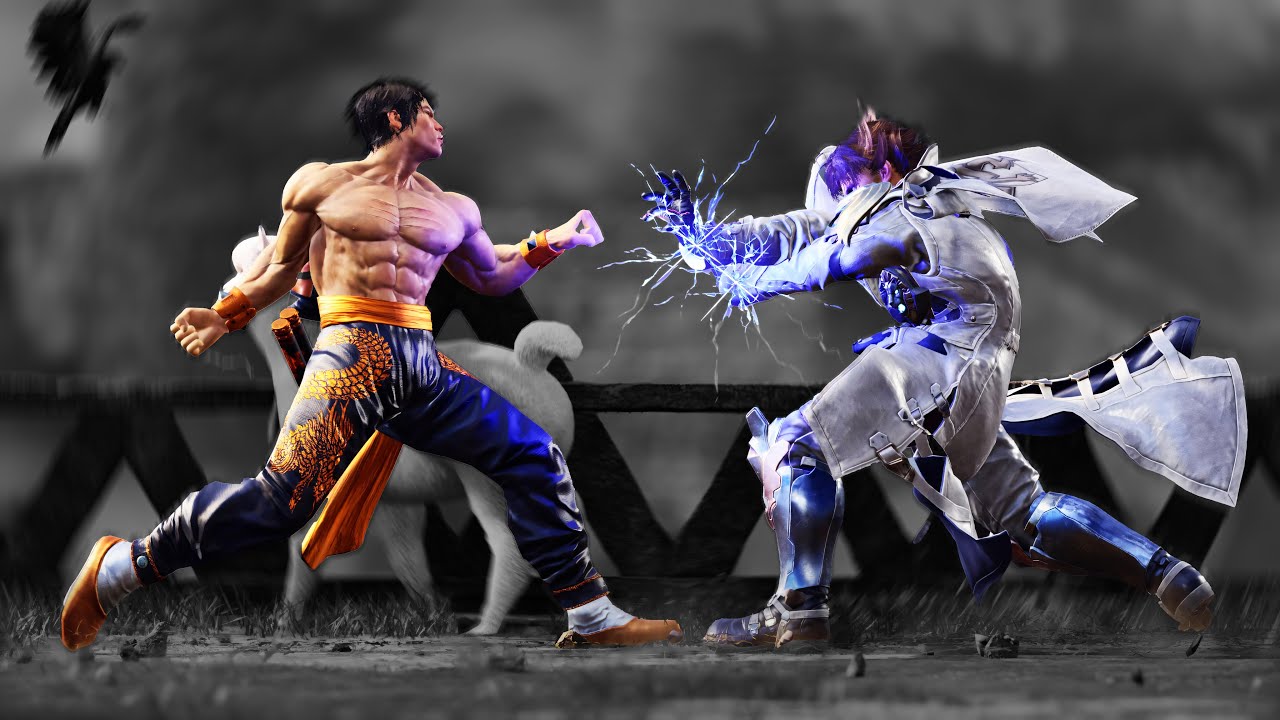 Law Vs Lars Aggressive Gameplay Matches-Tekken 8