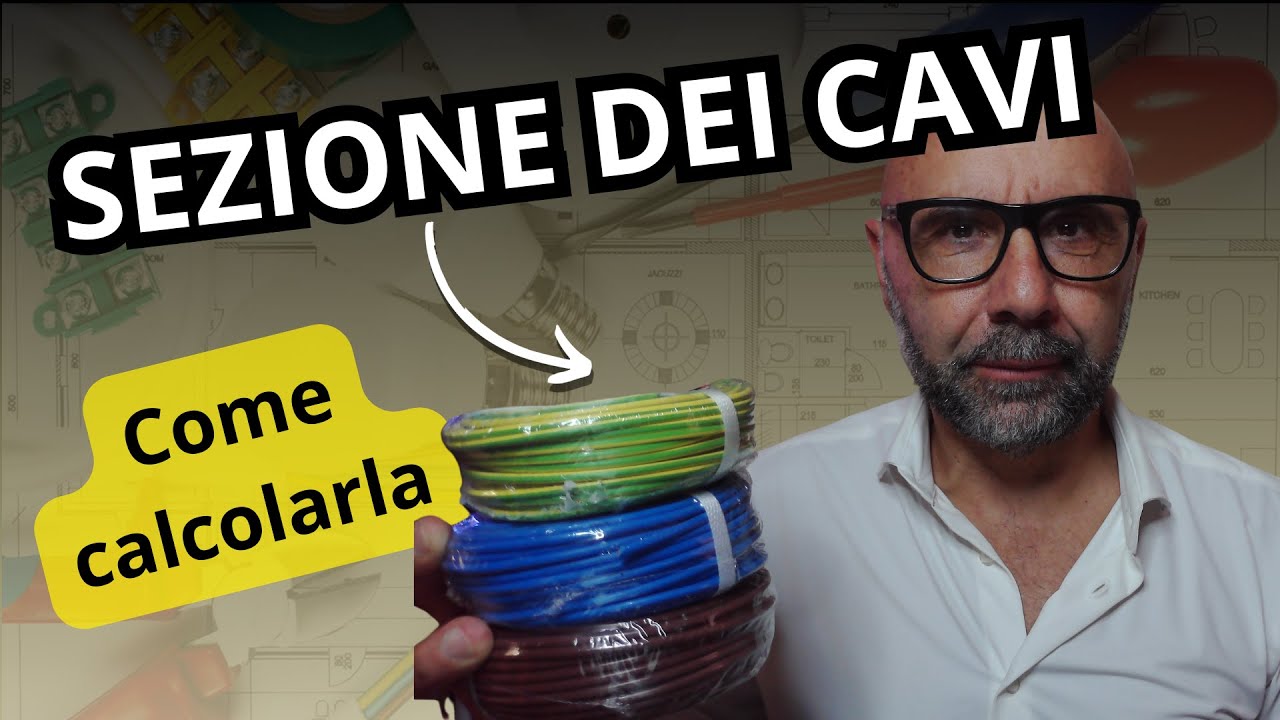 25a-Impianti elettrici - sezione cavo montante: portata e caduta di Tensione | Tabella CEI 25034