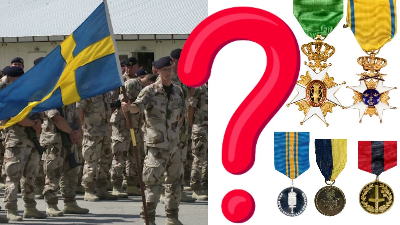 5 захватывающих шведских военных наград — краткий обзор
