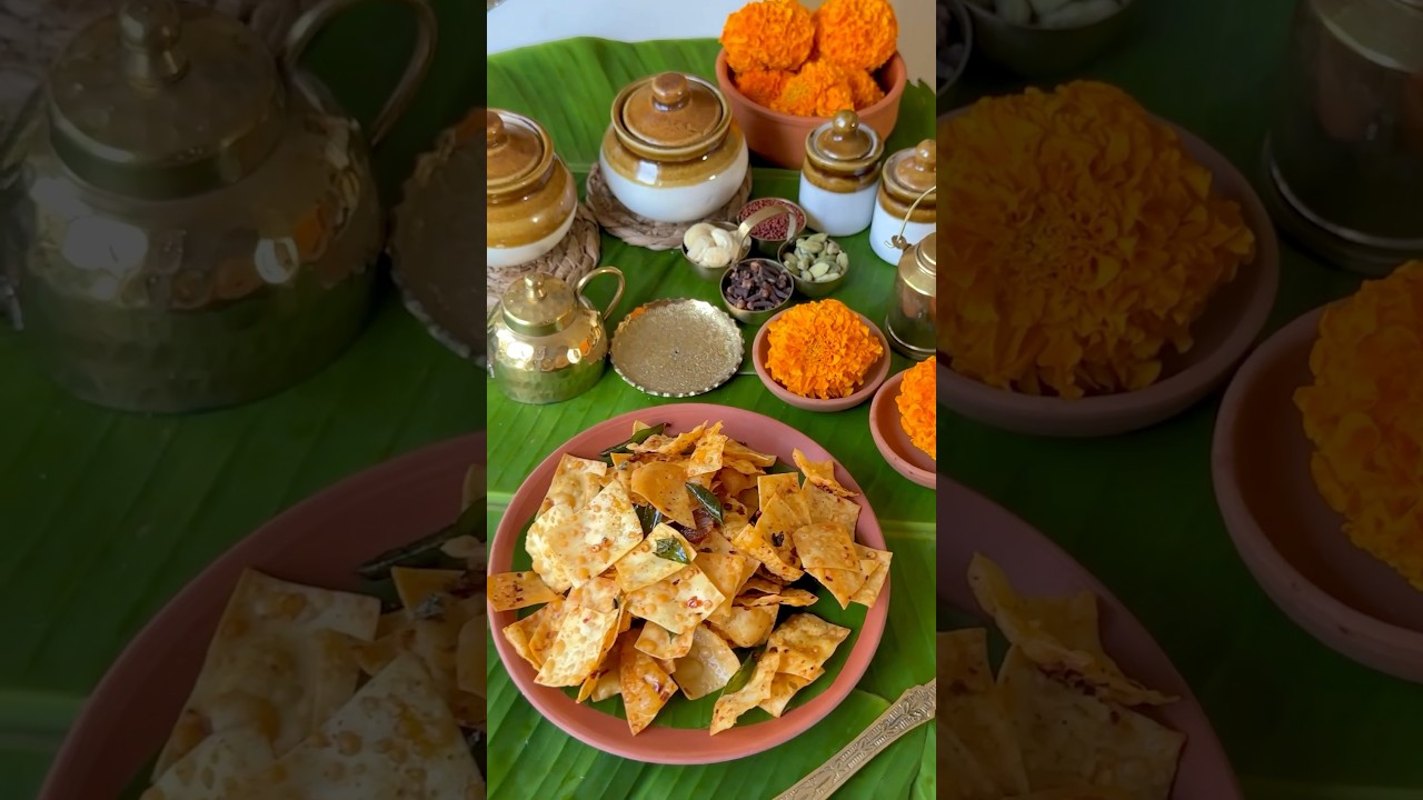 Mulak pappadam/ Chilli papad 🌼 #papad #pappadam #southindianfood #snacks