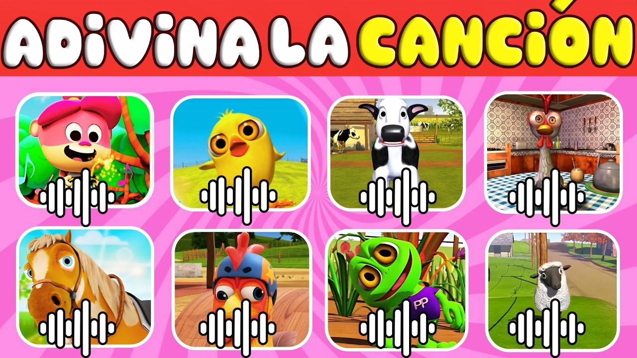 ¡La GRANJA DE ZENÓN LA GALLINA PINTADITA 😱🐓+ Adivina La Canción😀🎶¿Como se llama la Canción🎵❤️