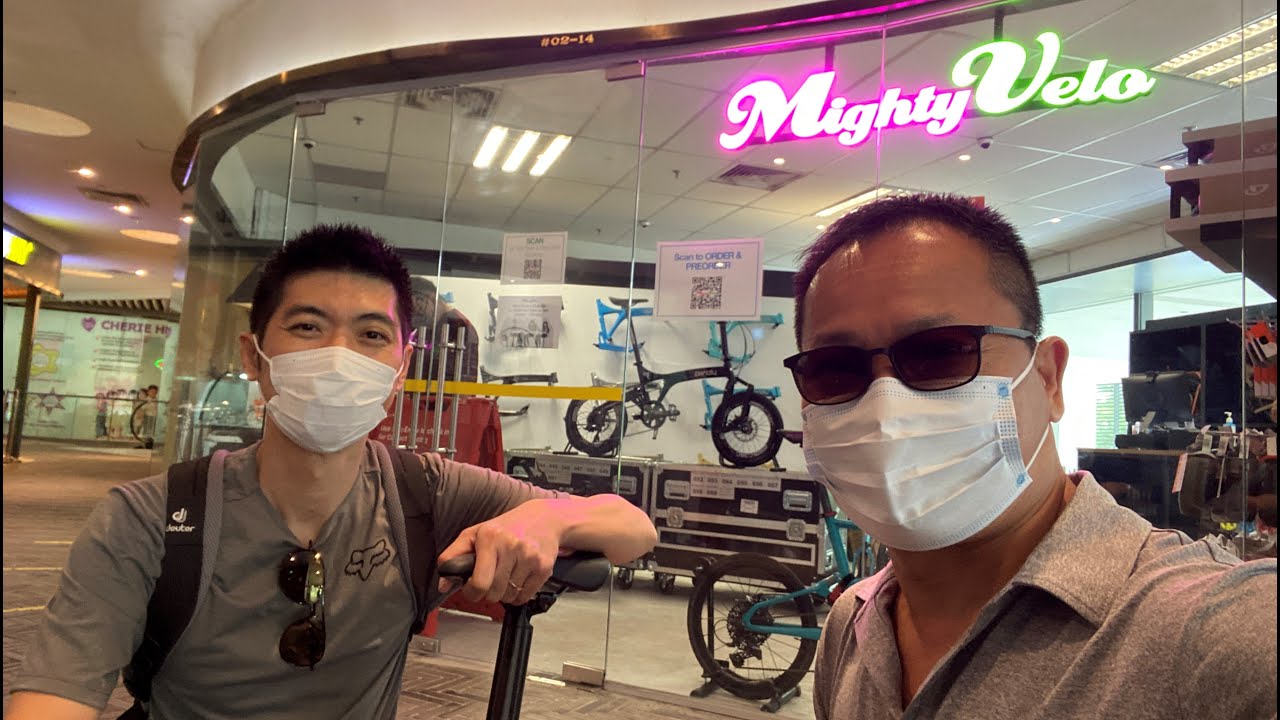 LIOW VIDEO: Birdy Bicycle At Mighty Velo 折叠自行车试骑