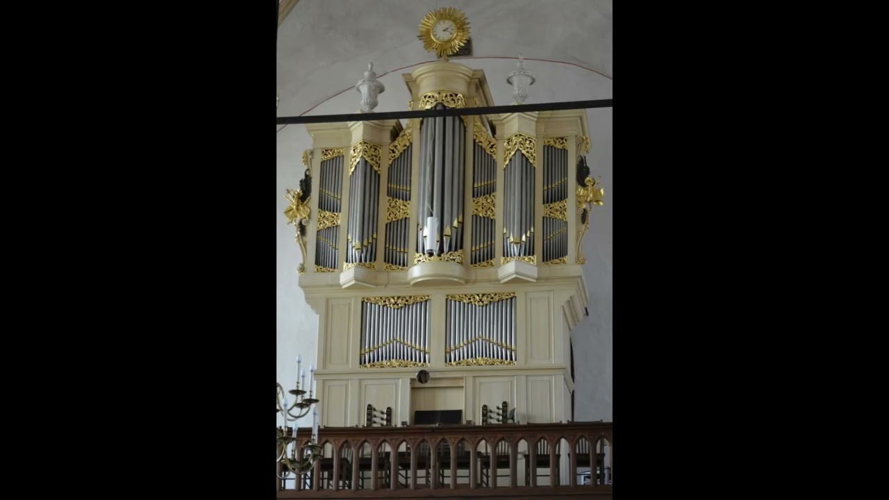 Bernard Bartelink at the Organ of the Buitenkerk, Kampen | Dutch Radio Recording (early 1980s)