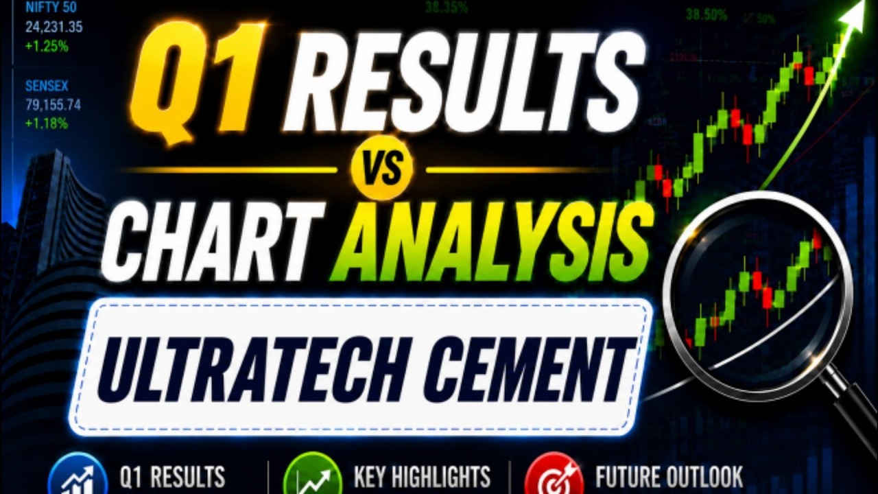 UltraTech Cement Q1 Results FY27 Out! 🚀Full Chart Analysis | ULTRATECH CEMENT SHARE Q1 RESULT TODAY!