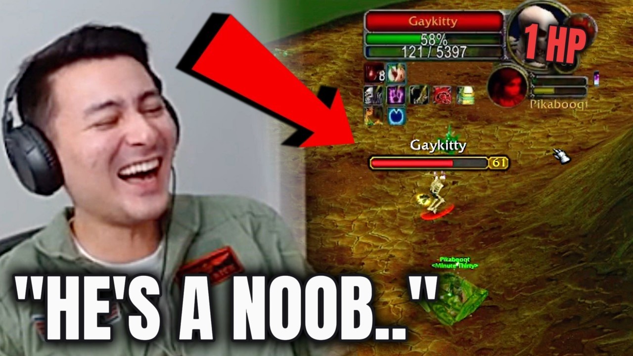 Pikaboo GRIEFS Sodapoppin on TBC Launch! HILARIOUS PVP