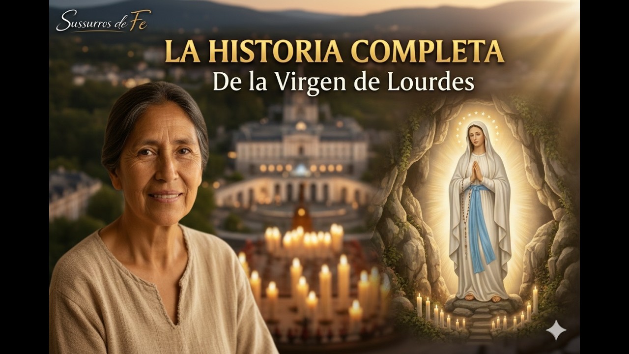 La Historia Completa de la Virgen de Lourdes Especial 8 Minutos   Unlimited   Sussurros de Fe 1080p