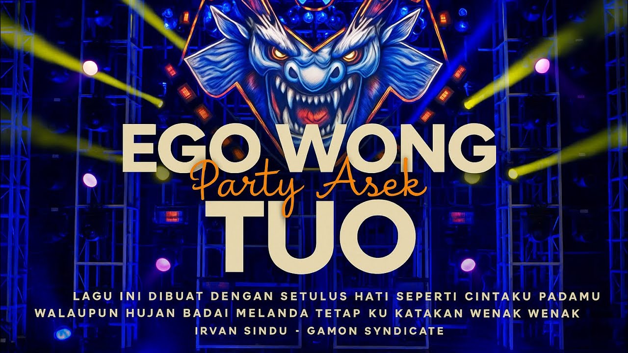 DJ EGO WONG TUO PARTY X MBEROT ASEK ASEK || VIRAL TIKTOK || Kudu Iso Kuat Balungane || Irvan Sindu