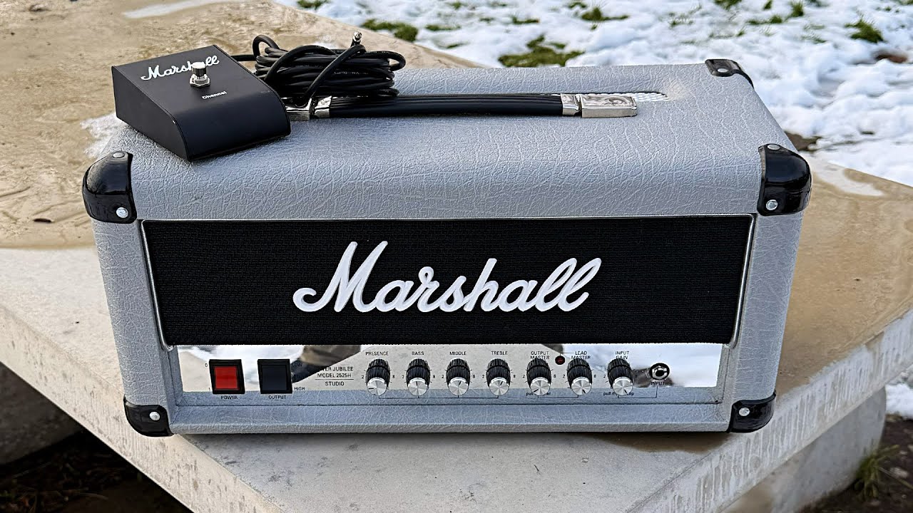 Marshall Silver Jubilee 2525H Studio - The Silver Legend Lives... 20 Watts of Pure British Roar!