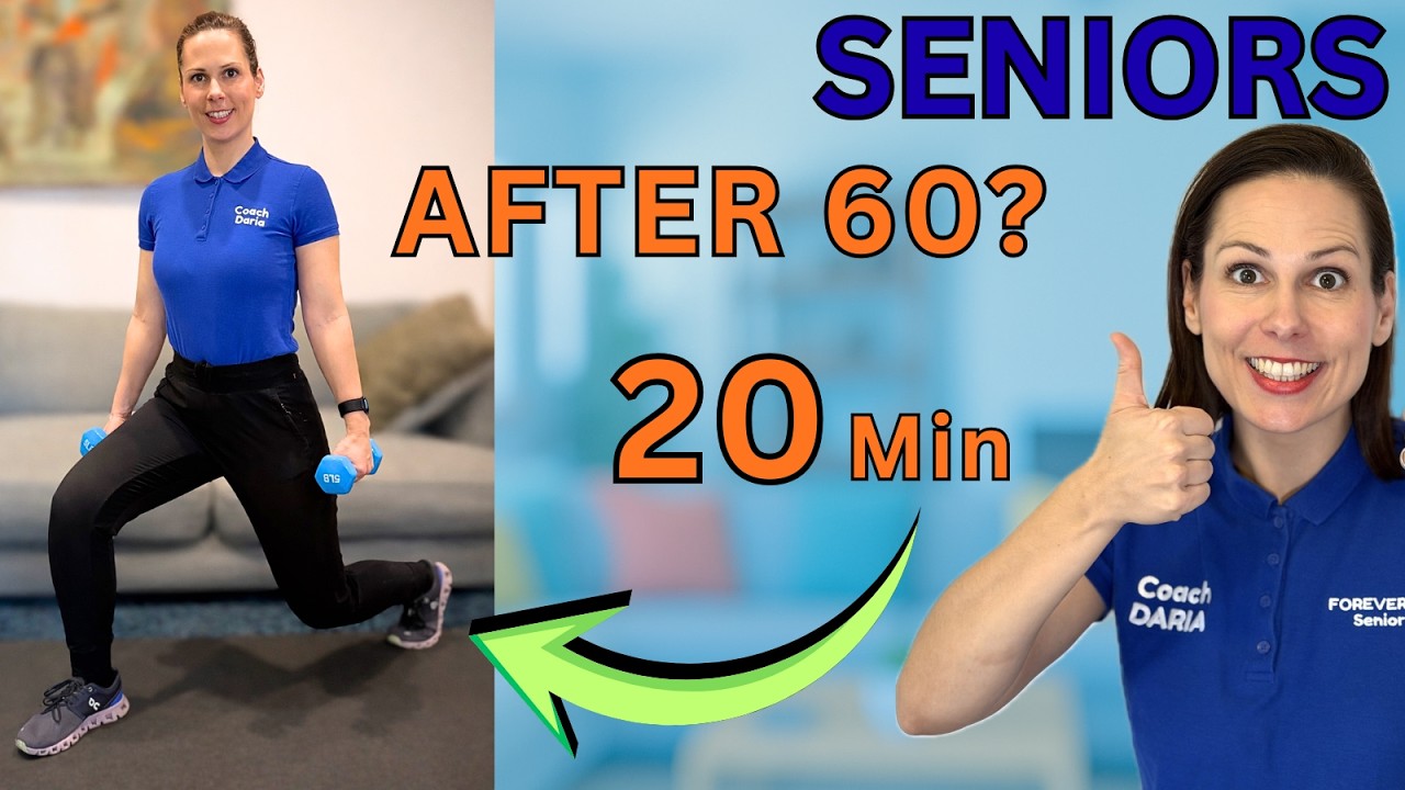 Can You Do This LEG Dumbbell Workout with Me? Get Strong Knees!