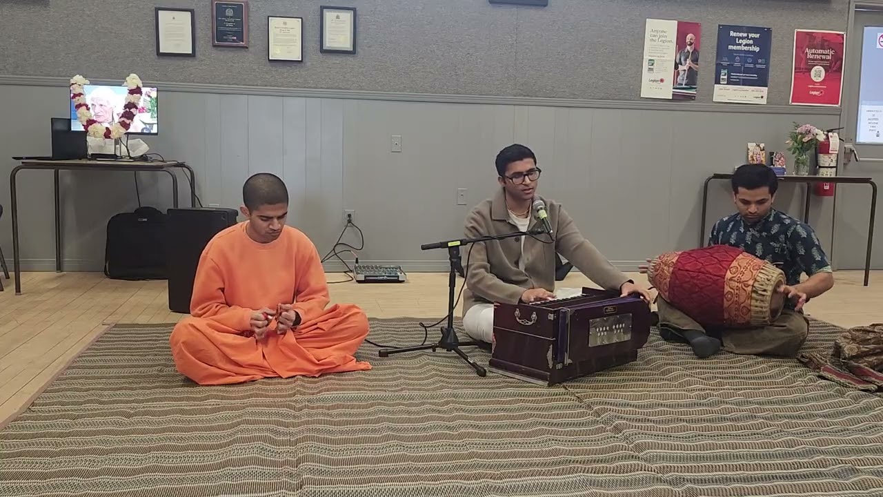 Bhakti Academy Toronto in Everett Ontario, beautiful evening of kirtan 