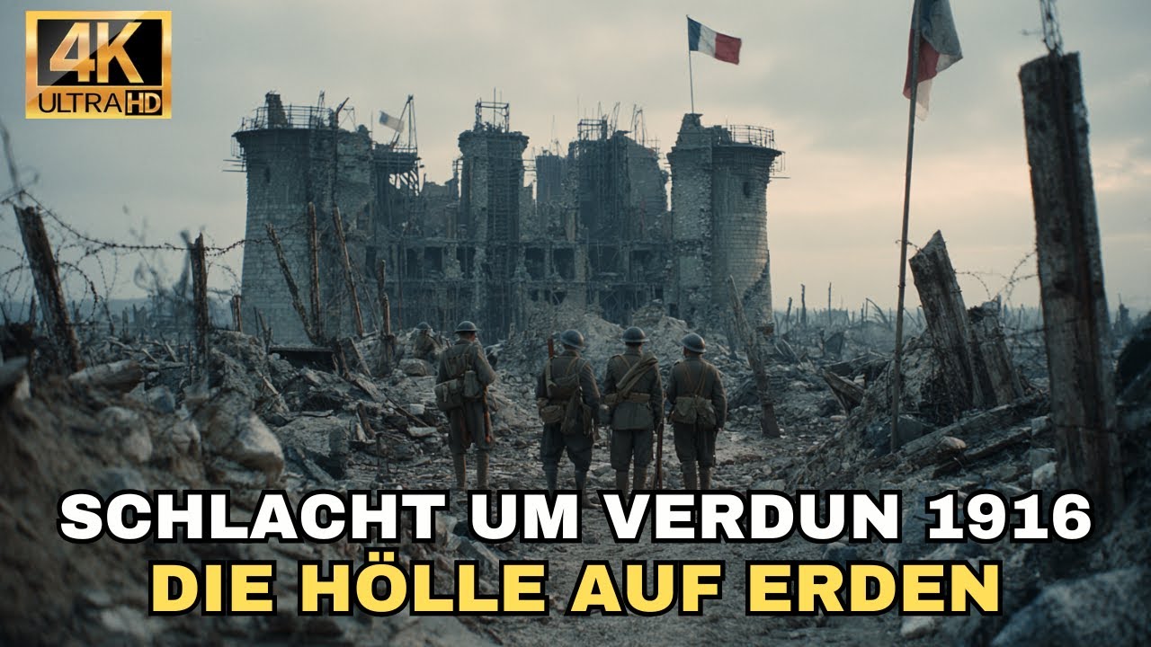 Die Knochenmühle: 300.000 Tote für absolut NICHTS - Schlacht um Verdun 1916