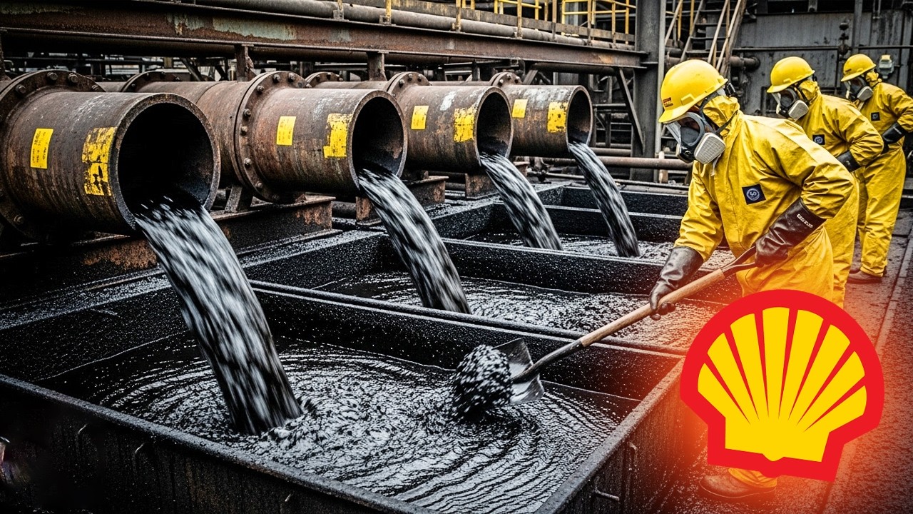 كيف يتم تصنيع البنزين داخل المصنع – Gasoline Factory