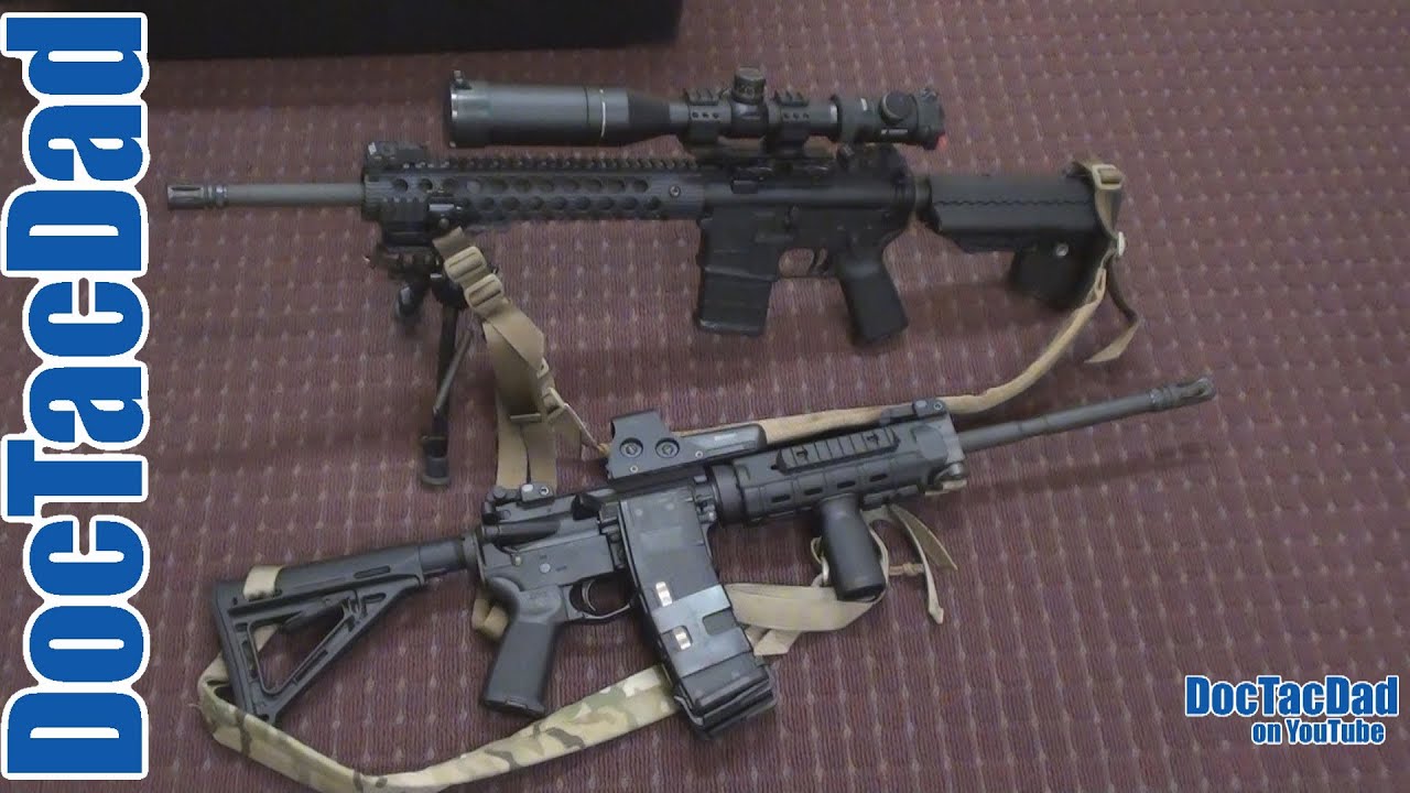 Magnified Scope vs. Red Dot