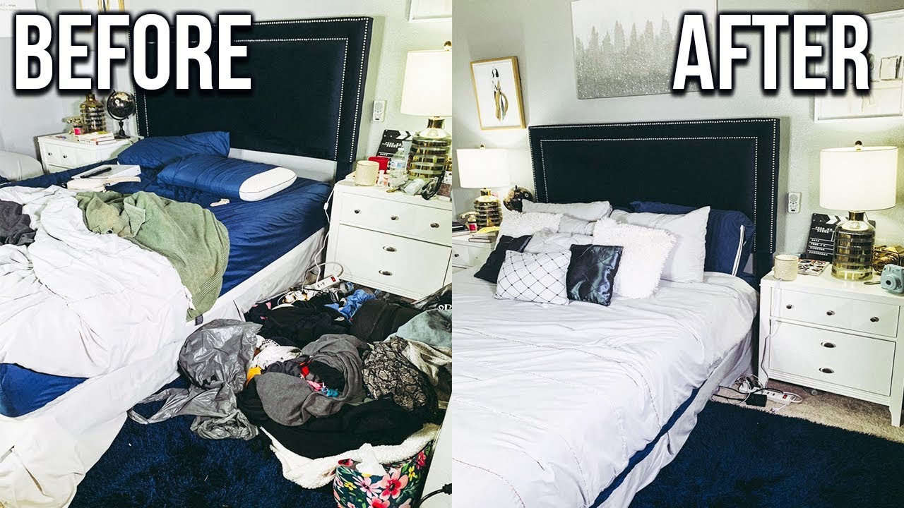 deep cleaning my room 2019 ( back to school declutter) *organizing*