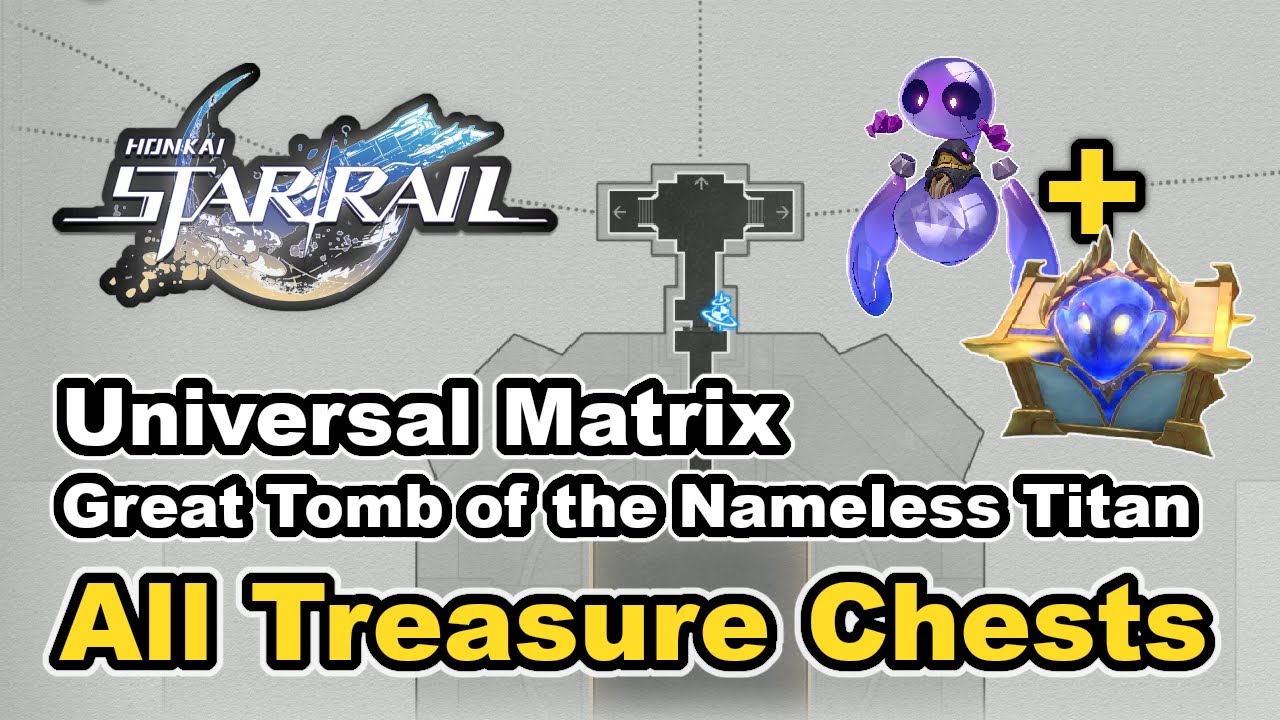 Honkai Star Rail - Universal Matrix - All Treasure Chest Locations (Chests & Spirithief)