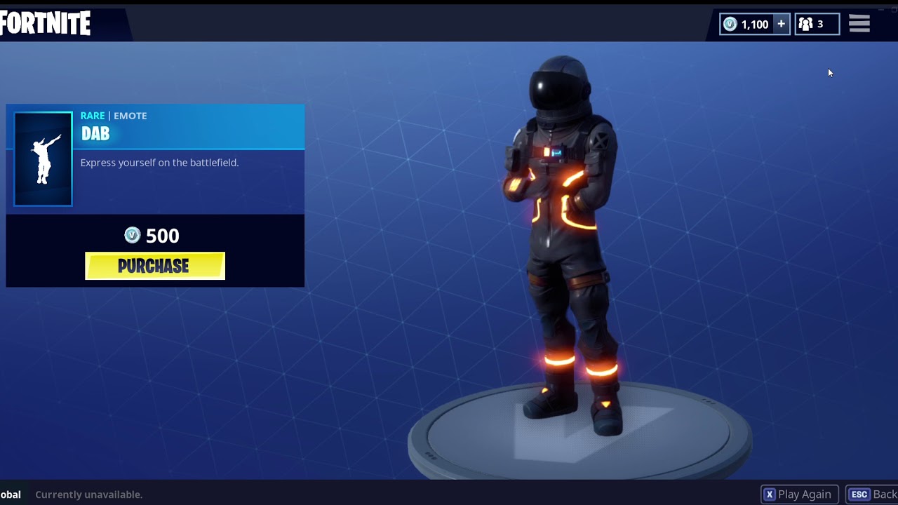DAB EMOTE DANCE Fortnite Battle Royale