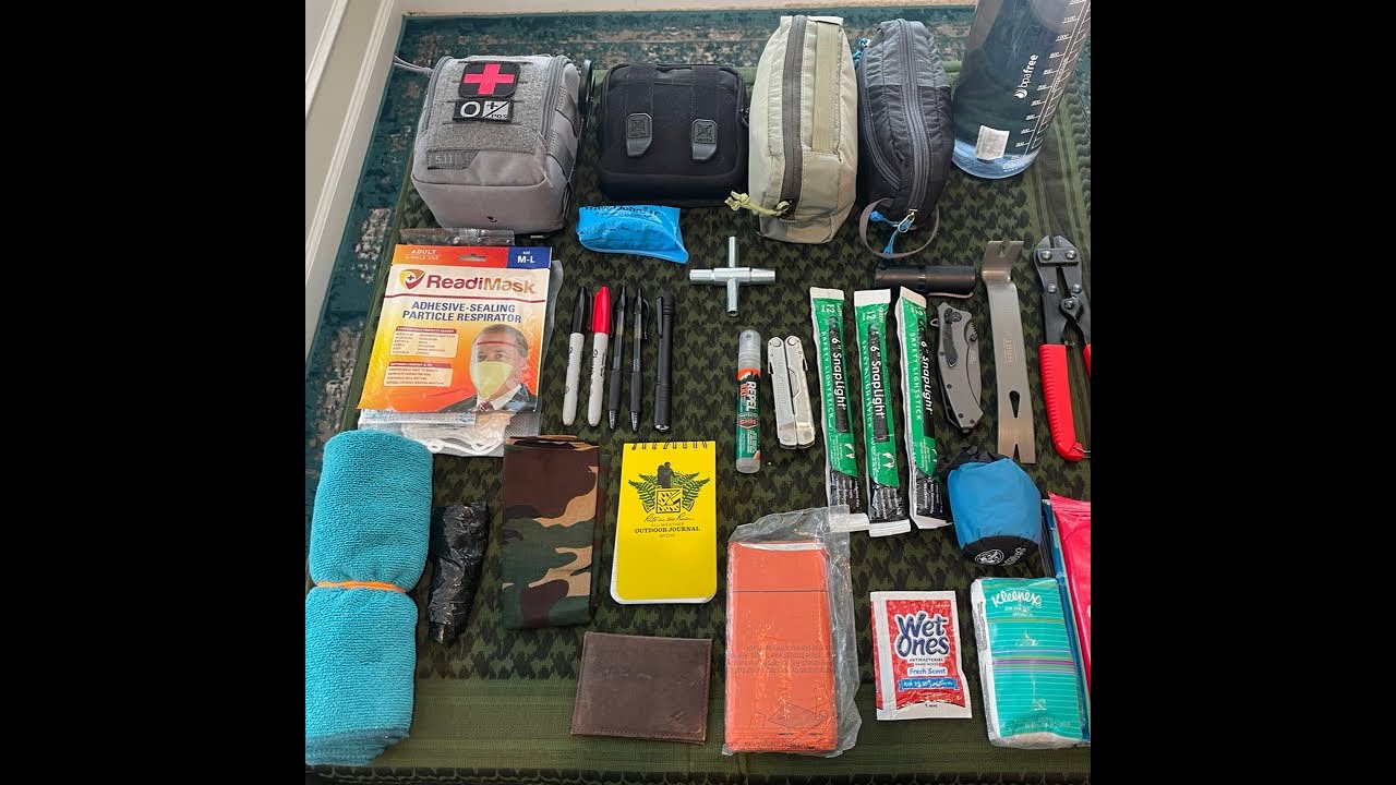 My 2021 EDC pack / get home bag