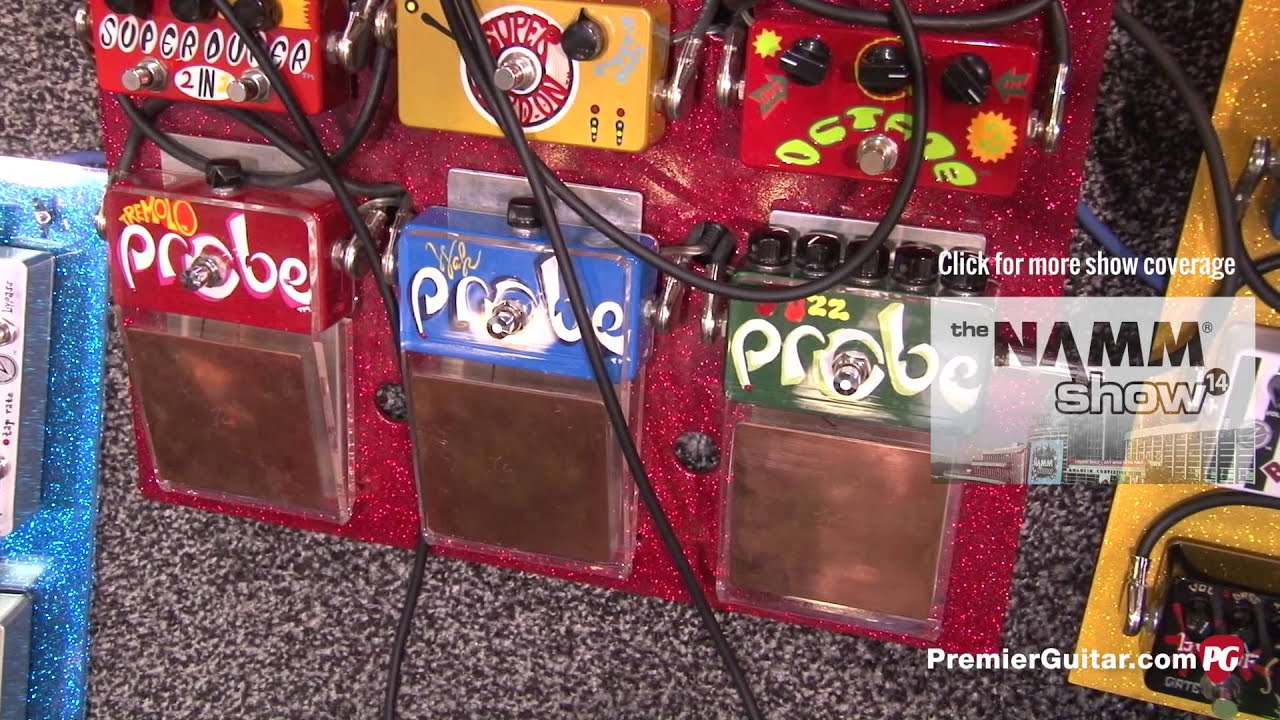 NAMM '14 - Z.Vex Effects Fat Fuzz Probe Demo