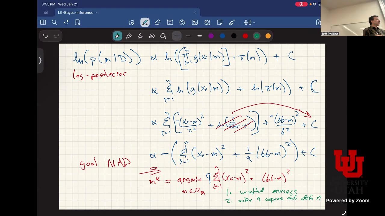 UofU | Foundations of Data Analysis | Spring 2026 | L5: Bayesian Inference