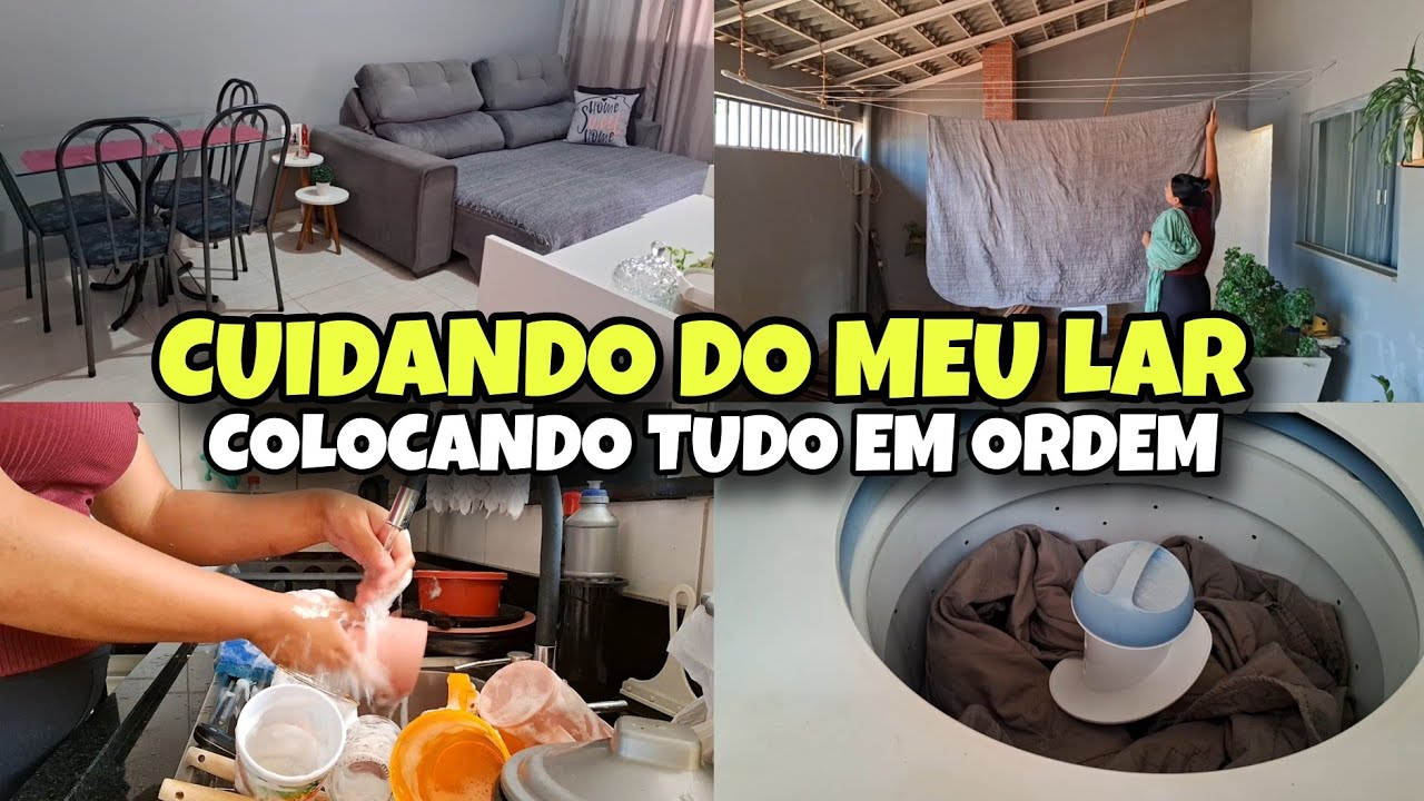 ROTINA de uma DONA de CASA | LIMPEZA e ORGANIZAÇÃO no LAR | Colocando TUDO em ORDEM ✨️ motivação ❤️ 
