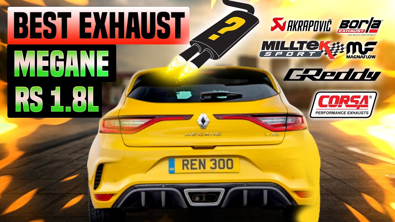 Renault Megane RS Exhaust Sound 1.8L 🔥 Review,Acceleration,Turbo,System,Upgrade,Mods,Akrapovic,GT+