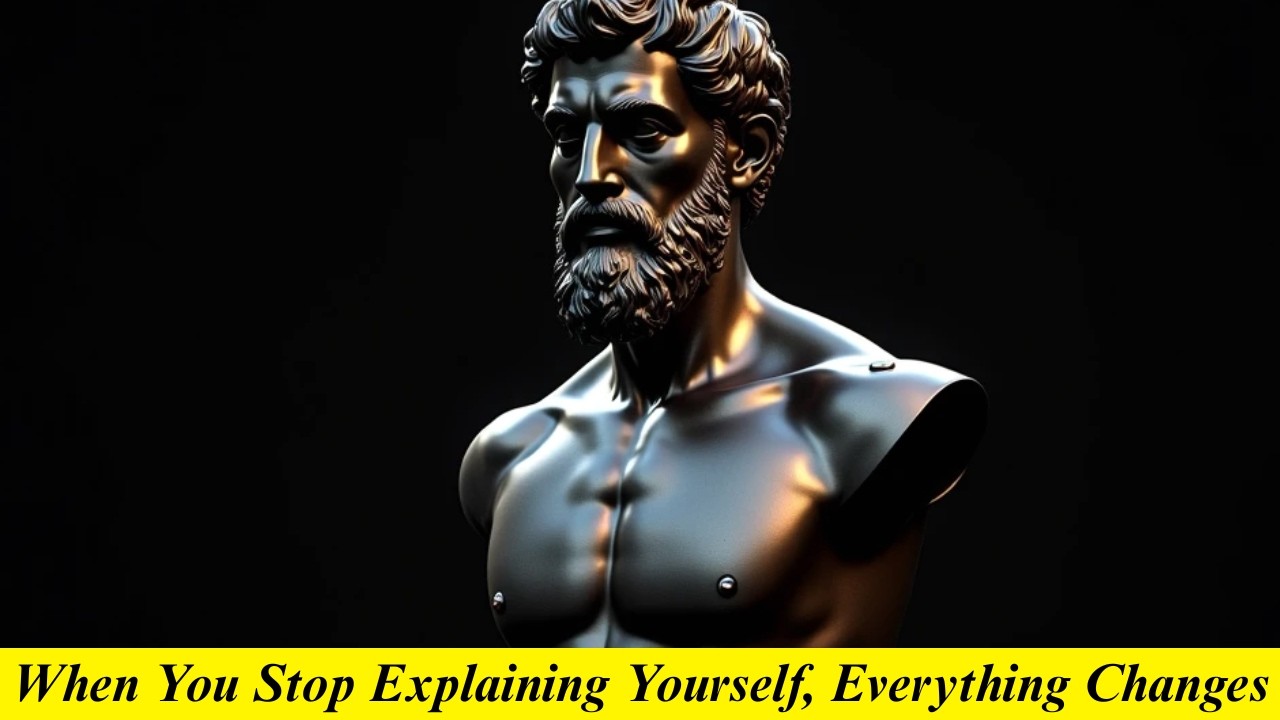 When You Stop Explaining Yourself, Everything Changes