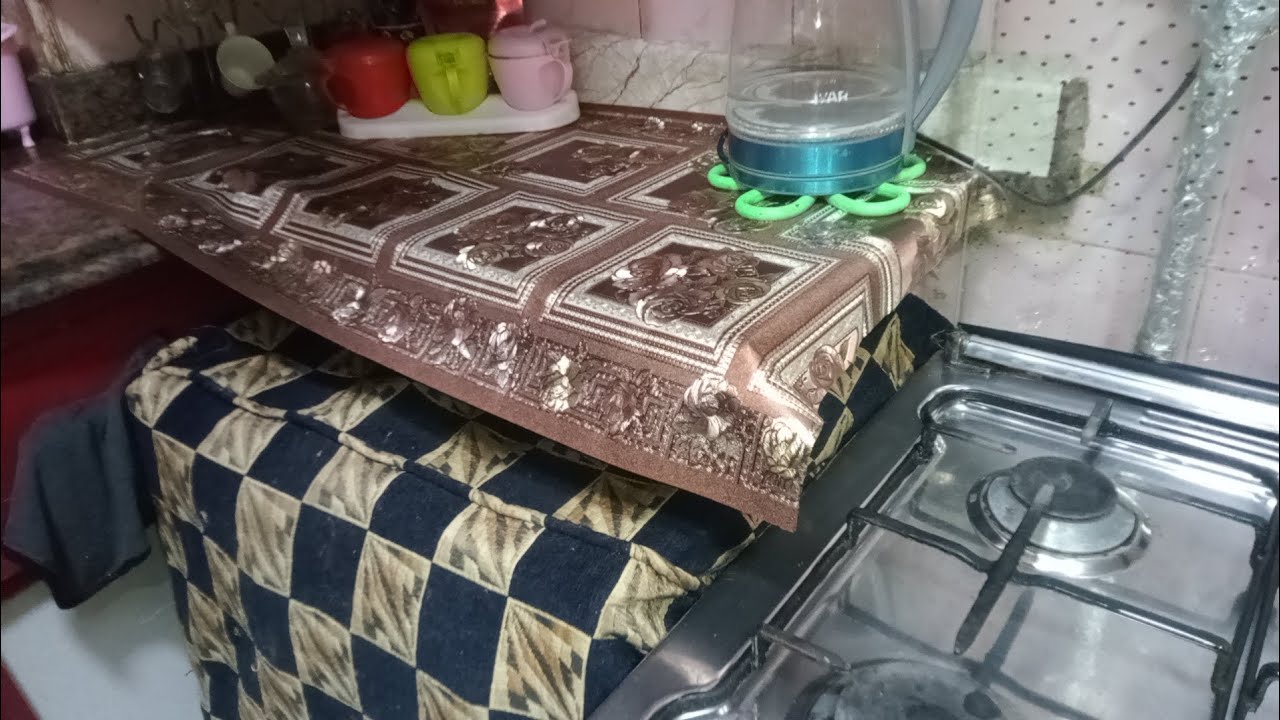 يا فرحه قلبي بمطبخي الجديد رجعت مطبخي اكني مطبخ عروسه وجددت باقل التكلفه وكانت النتيجه مبهره