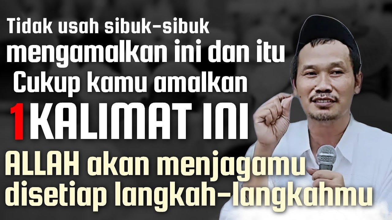 Satu kalimat melebihi segalanya | gus baha terbaru 