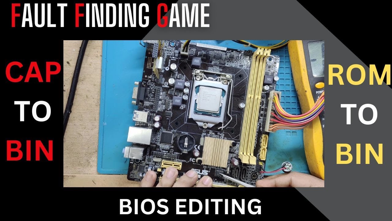 CAP TO BIN & ROM TO BIN FILE CONVERSION | ASUS | BIOS EDITING | #BIOS #BIN #editing